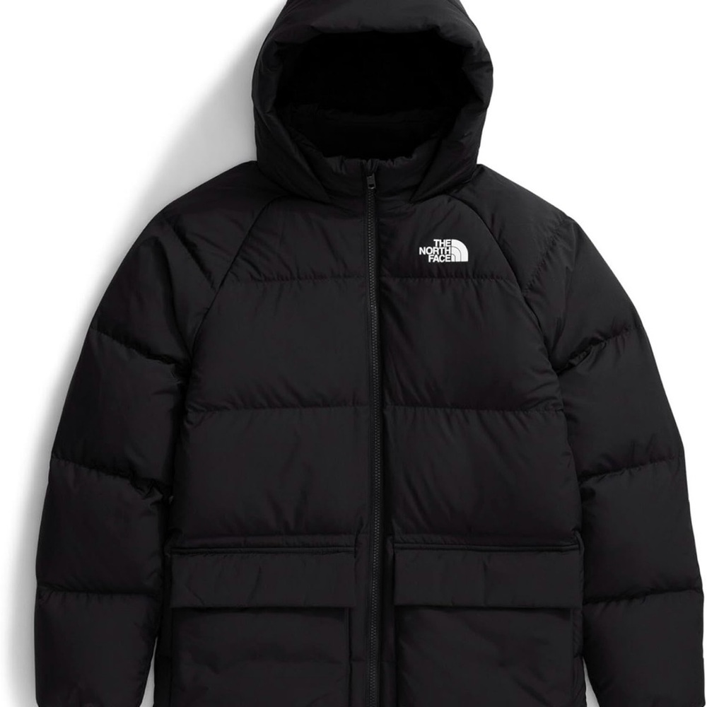 The North Face  Black Hooded Jacket Hooded Parka boys